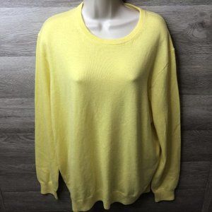 J. Crew Large Everyday Crewneck Cashmere Sweater